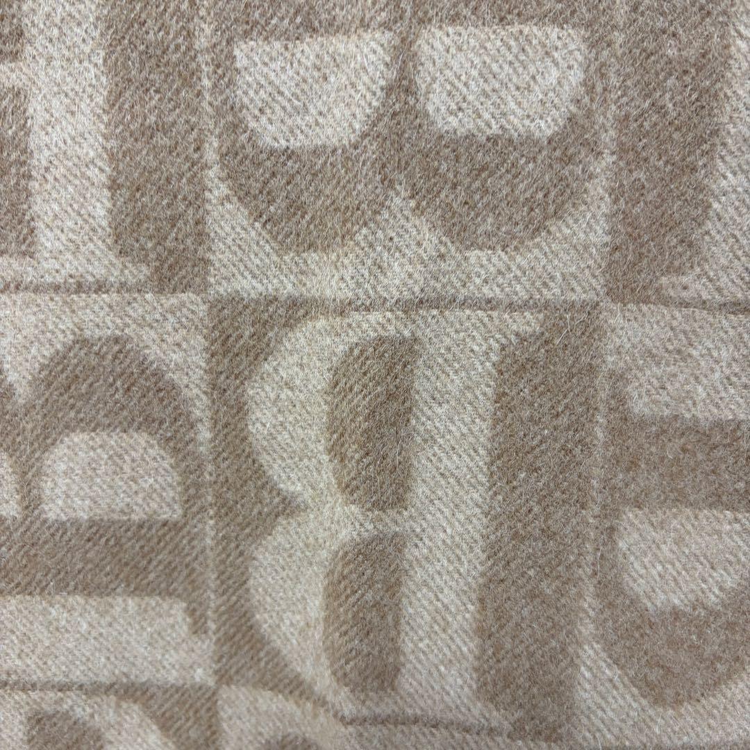 希少　Burberrys バーバリー　大判　Bロゴ　マフラー　ストール　美品