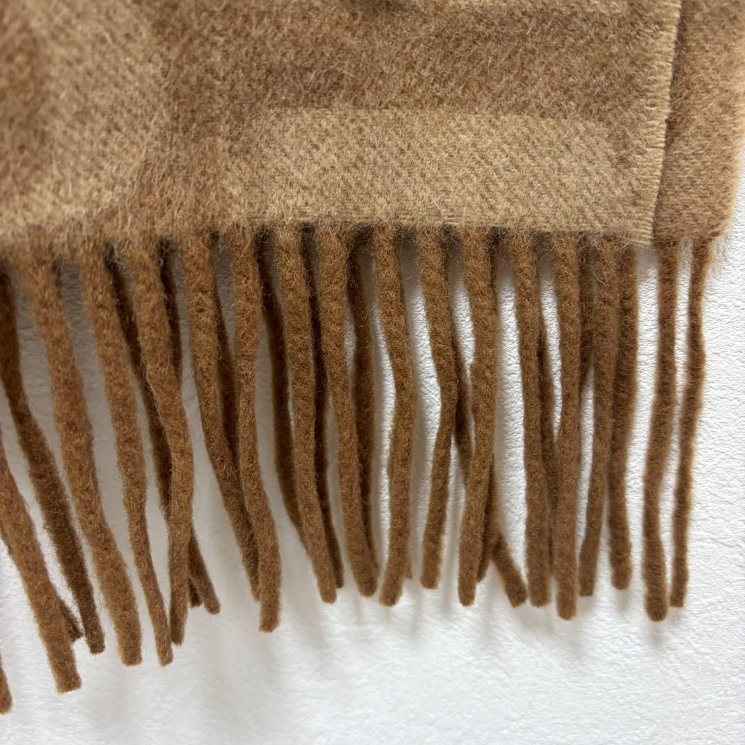 希少　Burberrys バーバリー　大判　Bロゴ　マフラー　ストール　美品