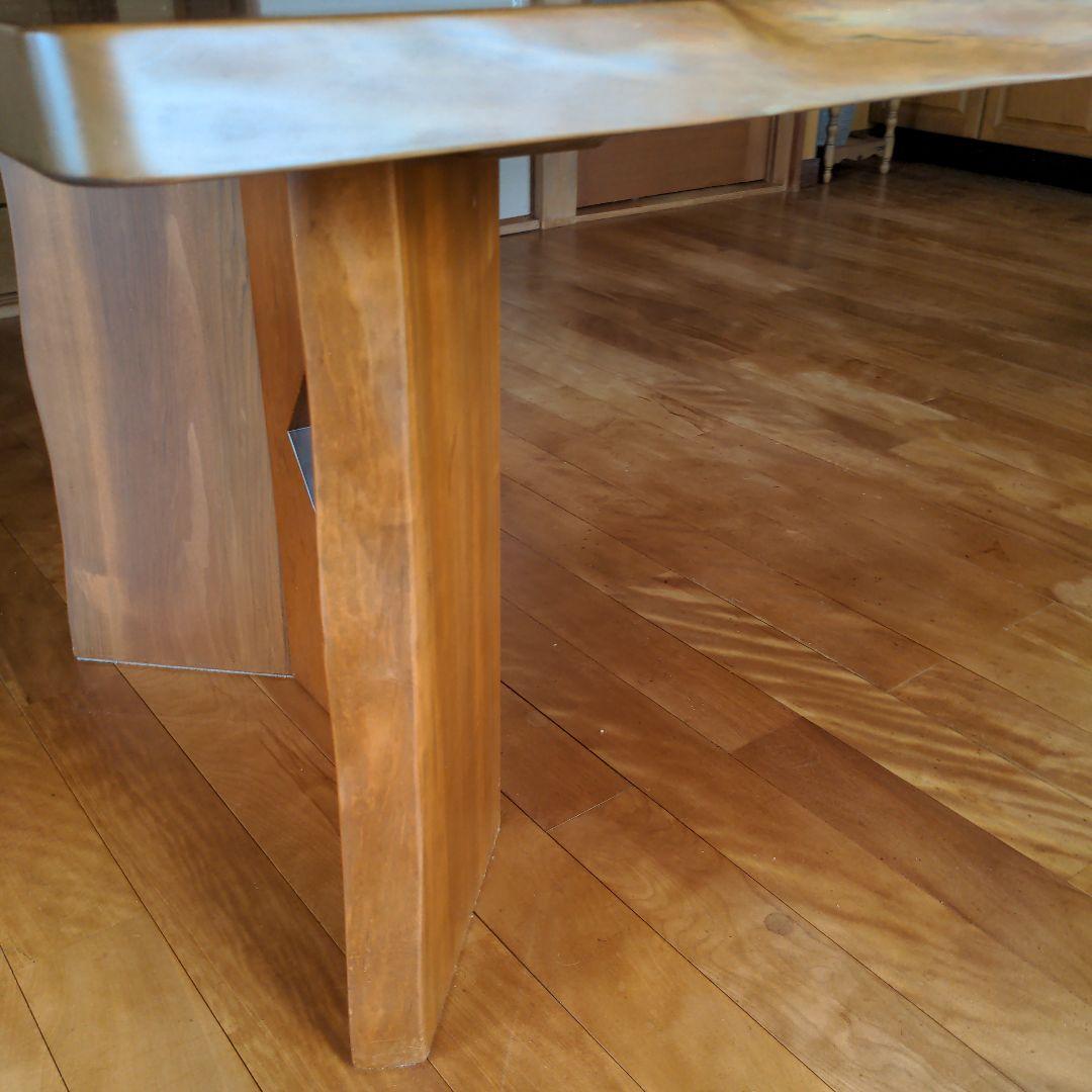 桂一枚板　ダイニングテーブル　240cm長テーブル