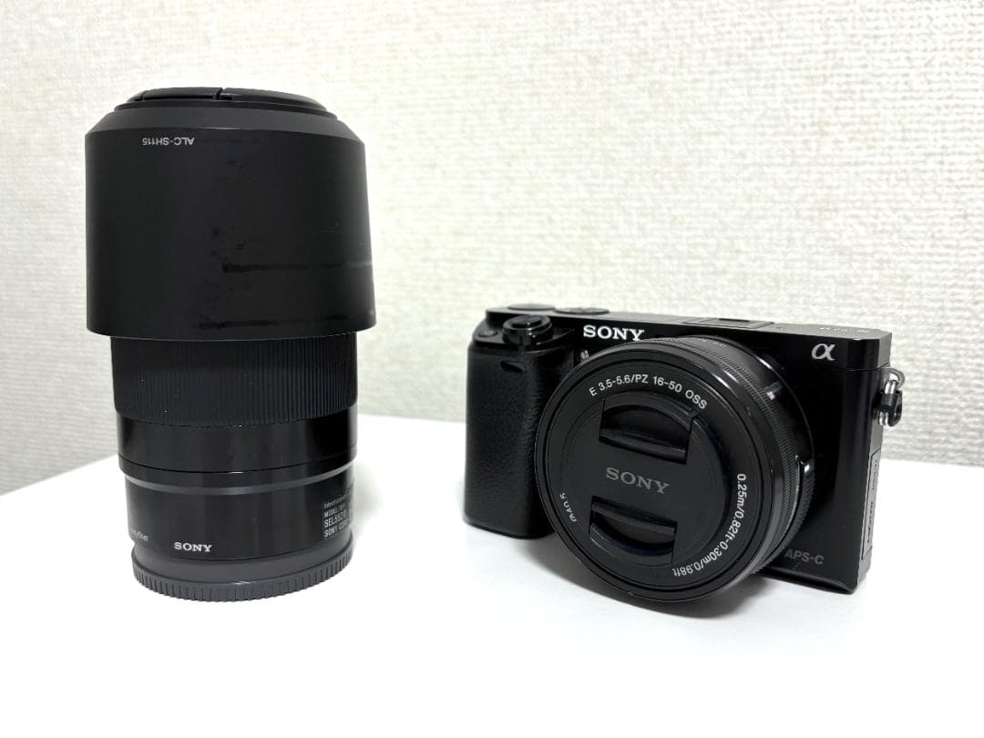 SONY α6000 ダブルズームレンズキット ミラーレス一眼 APS-C