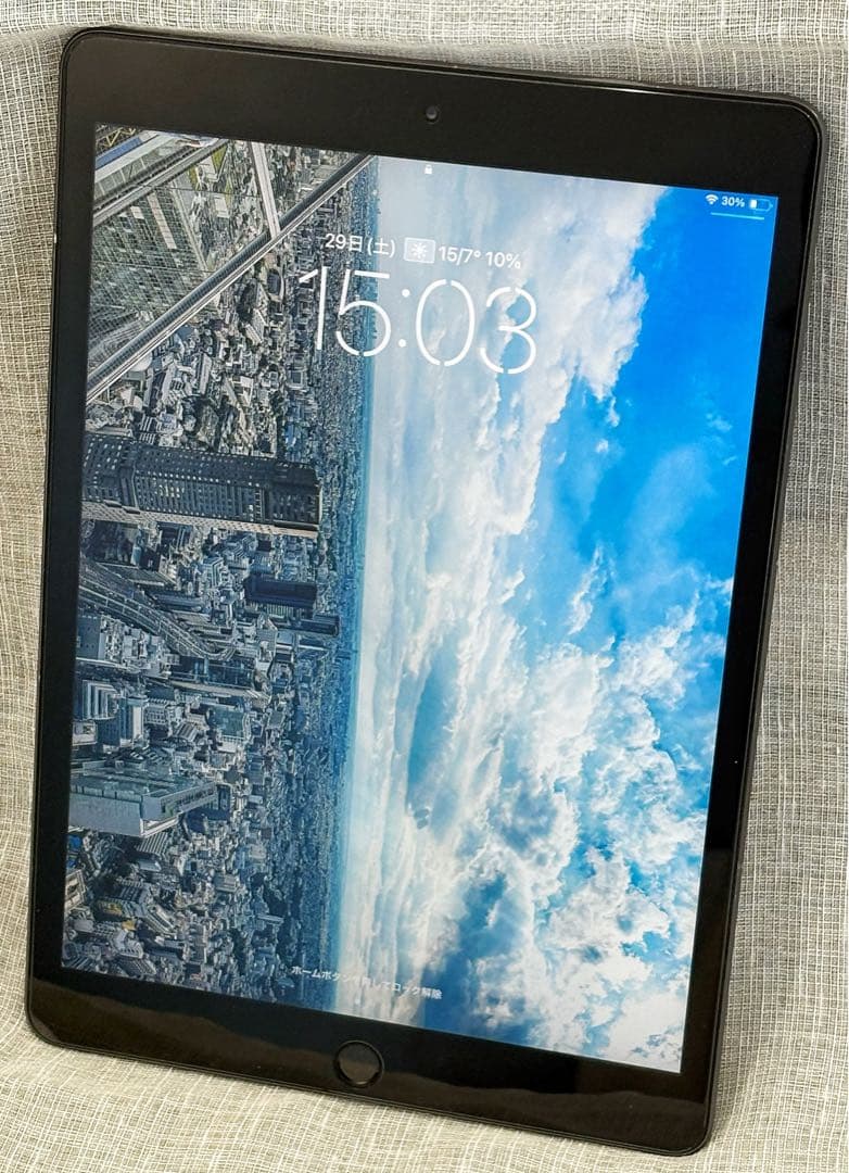 【動作確認済】Apple iPad 8世代 スペースグレー 本体+ケース