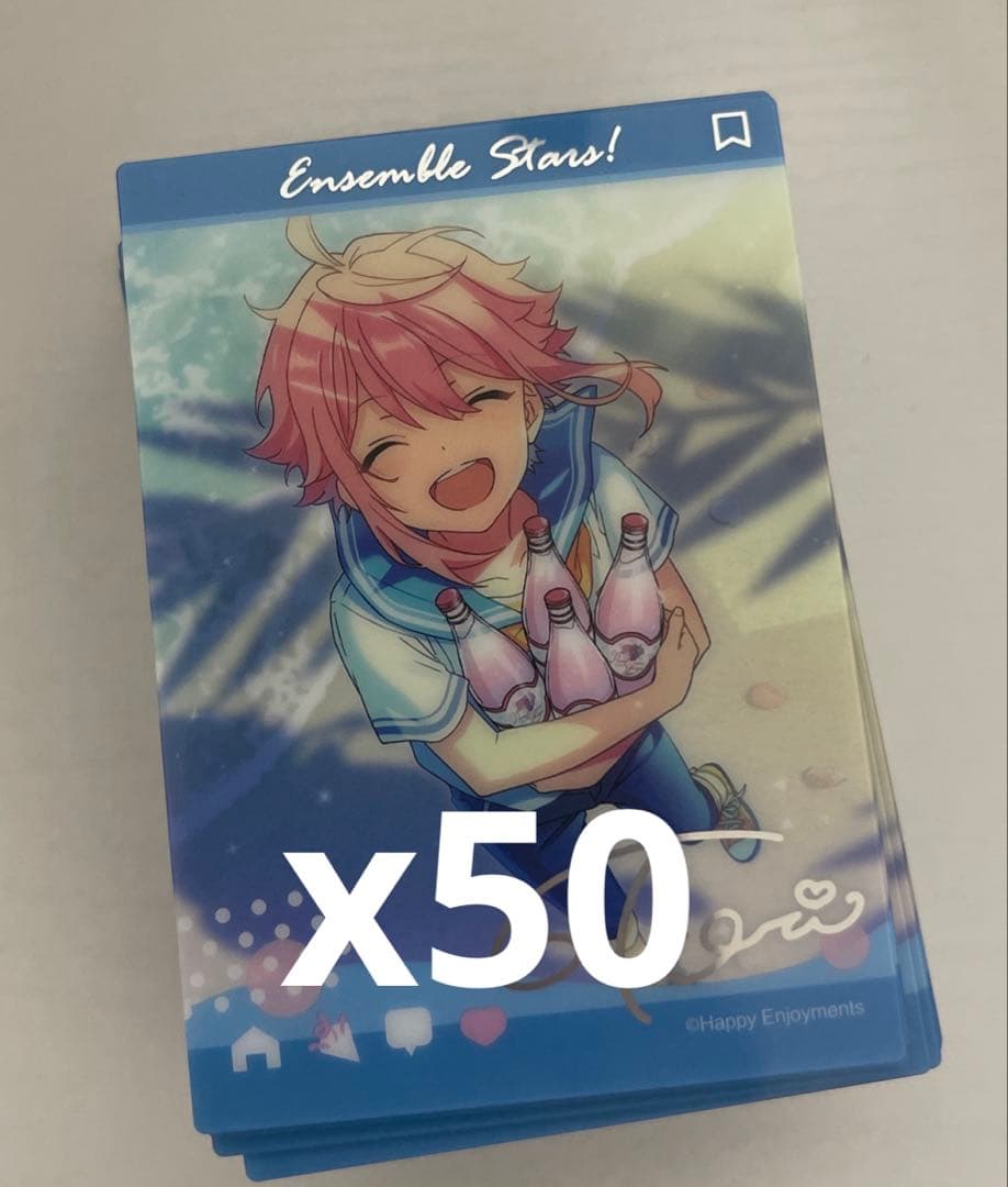 あんスタ 姫宮桃李 炭酸金魚 夏日 クリアカード 記念 中国