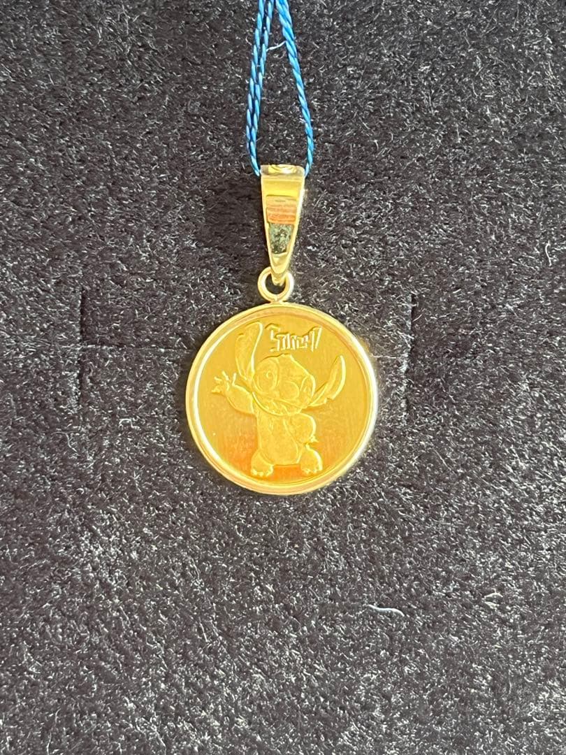 【K.UNO/ケイウノ】 ディズニー TREASURE リロ＆スティッチ メダル