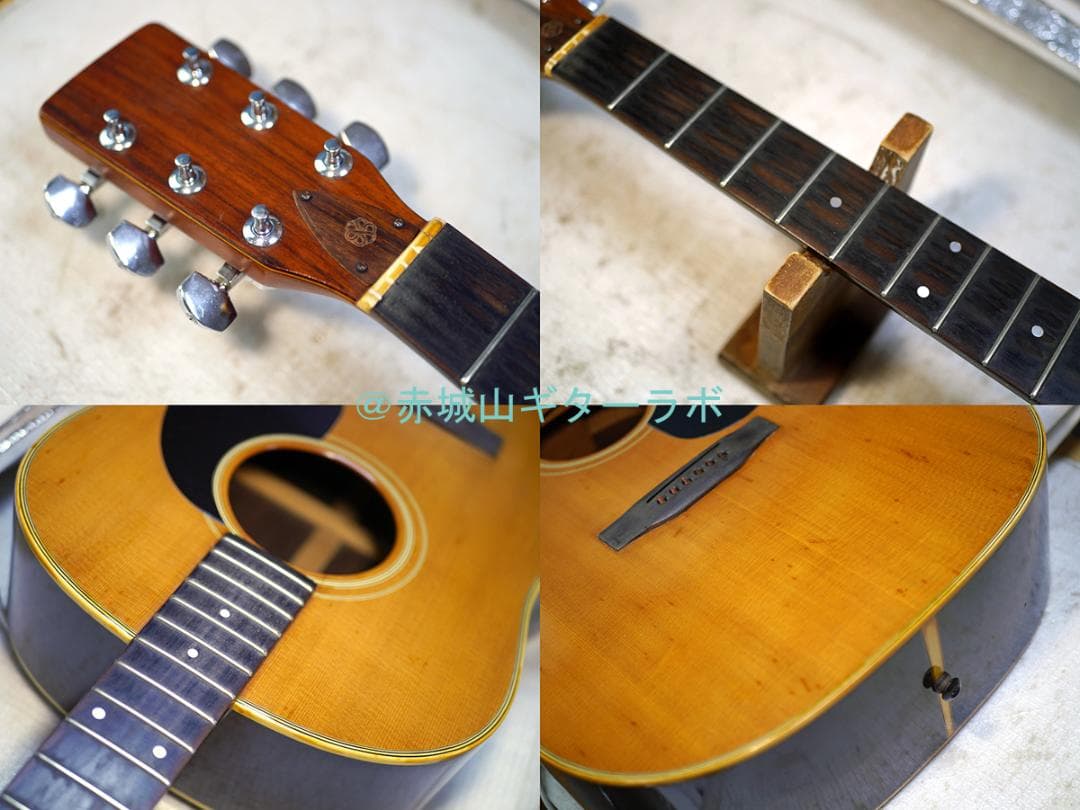 SUZUKI W-500 極レア 1973年製 全単板☆ハードケース付