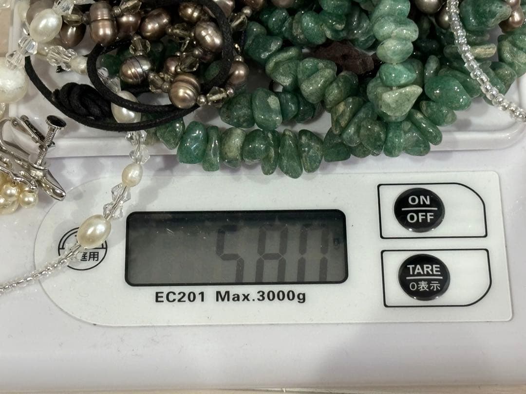 イミテーションアクセサリー約3.5kgまとめ売り