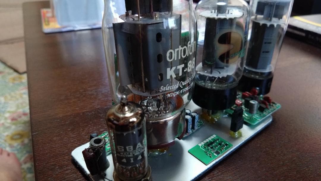 ortofon KT-88 真空管アンプ?