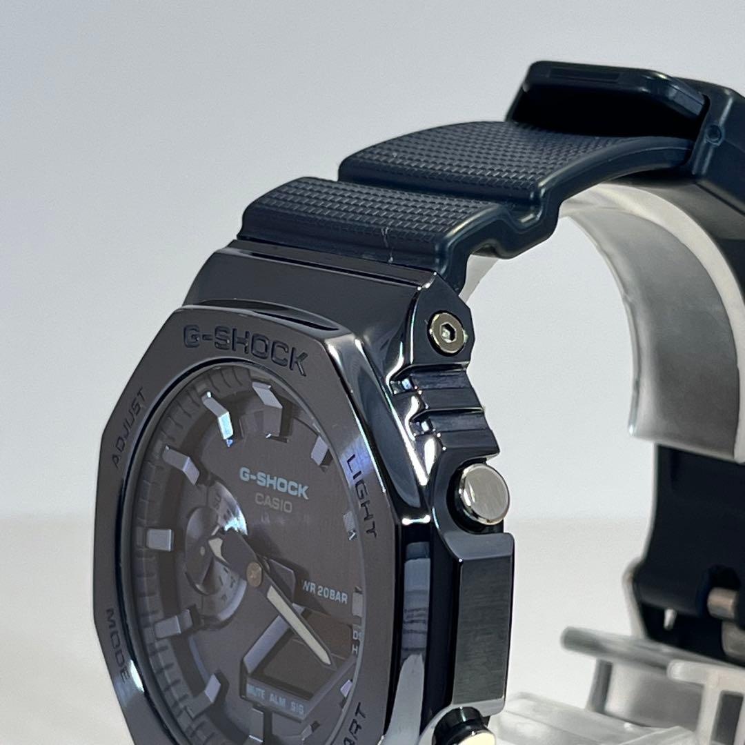 G-SHOCK GM-2100N ネイビー メンズ腕時計 カシオーク 電池新品