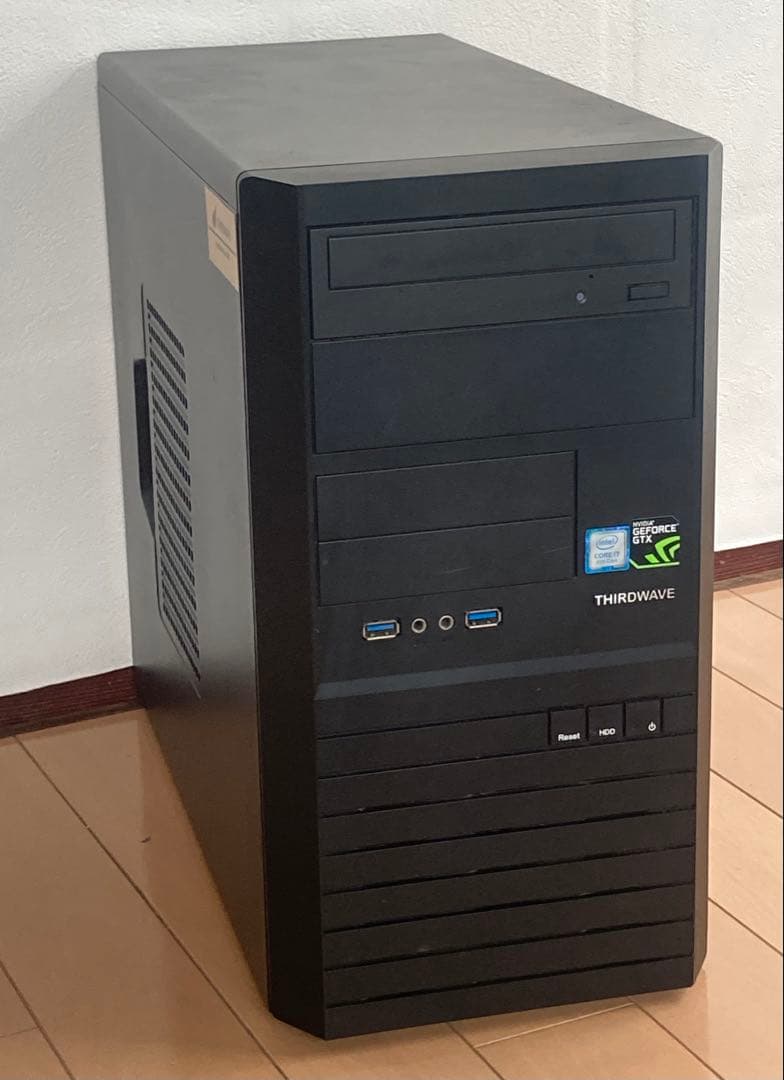 動作確認済 Corei7-9700 GTX1650 SSD1TB+HDD2TB