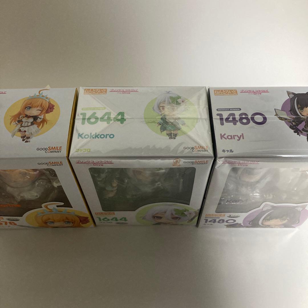 未開封 ねんどろいど プリコネ ペコリーヌ コッコロ キャル 3点セット