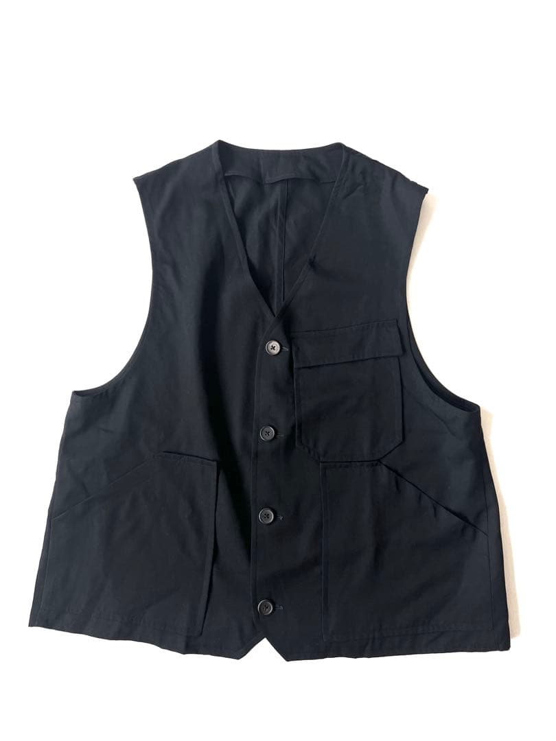 80s希少ヨウジヤマモト プールオム フランス製 ジレ ベスト vintage