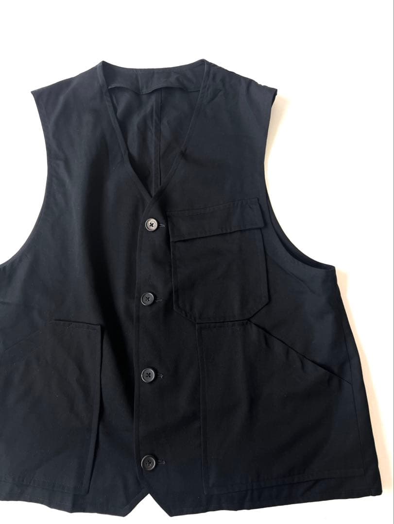 80s希少ヨウジヤマモト プールオム フランス製 ジレ ベスト vintage
