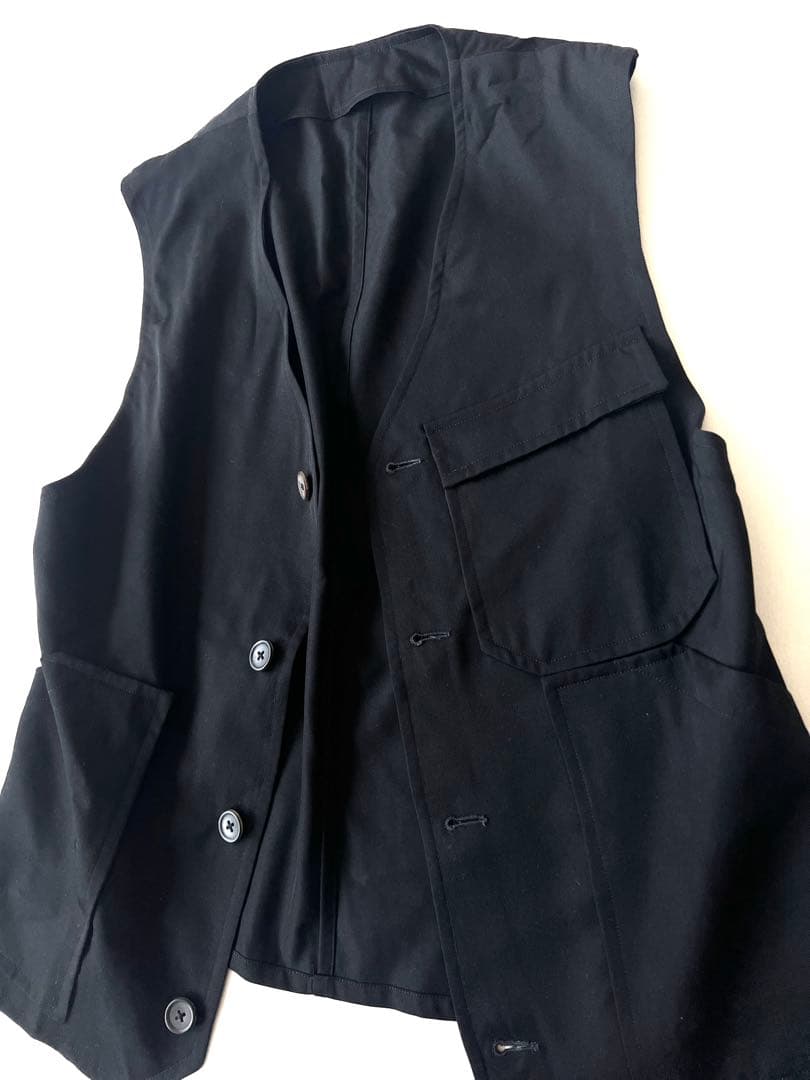 80s希少ヨウジヤマモト プールオム フランス製 ジレ ベスト vintage