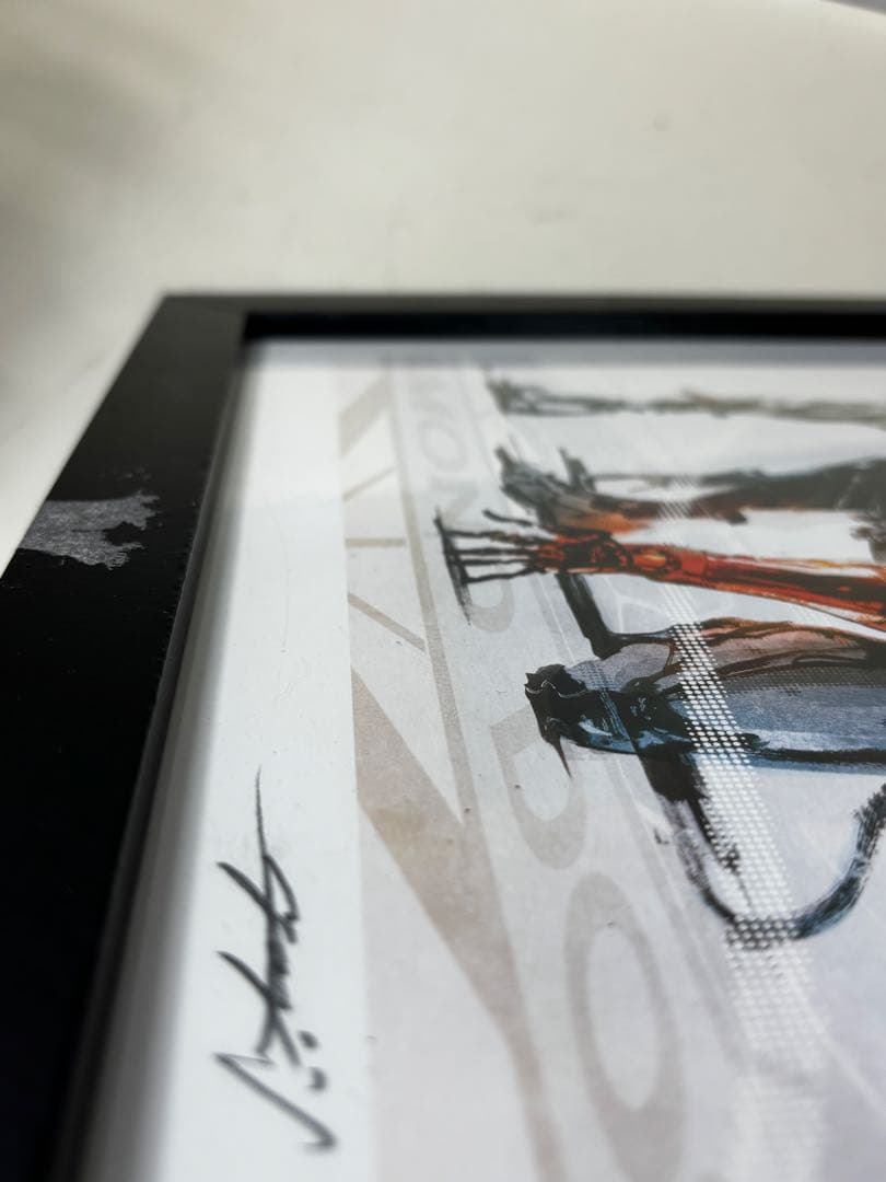 メタルギアソリッド5 ファントムペイン 一番くじ ラストワン賞 複製原画