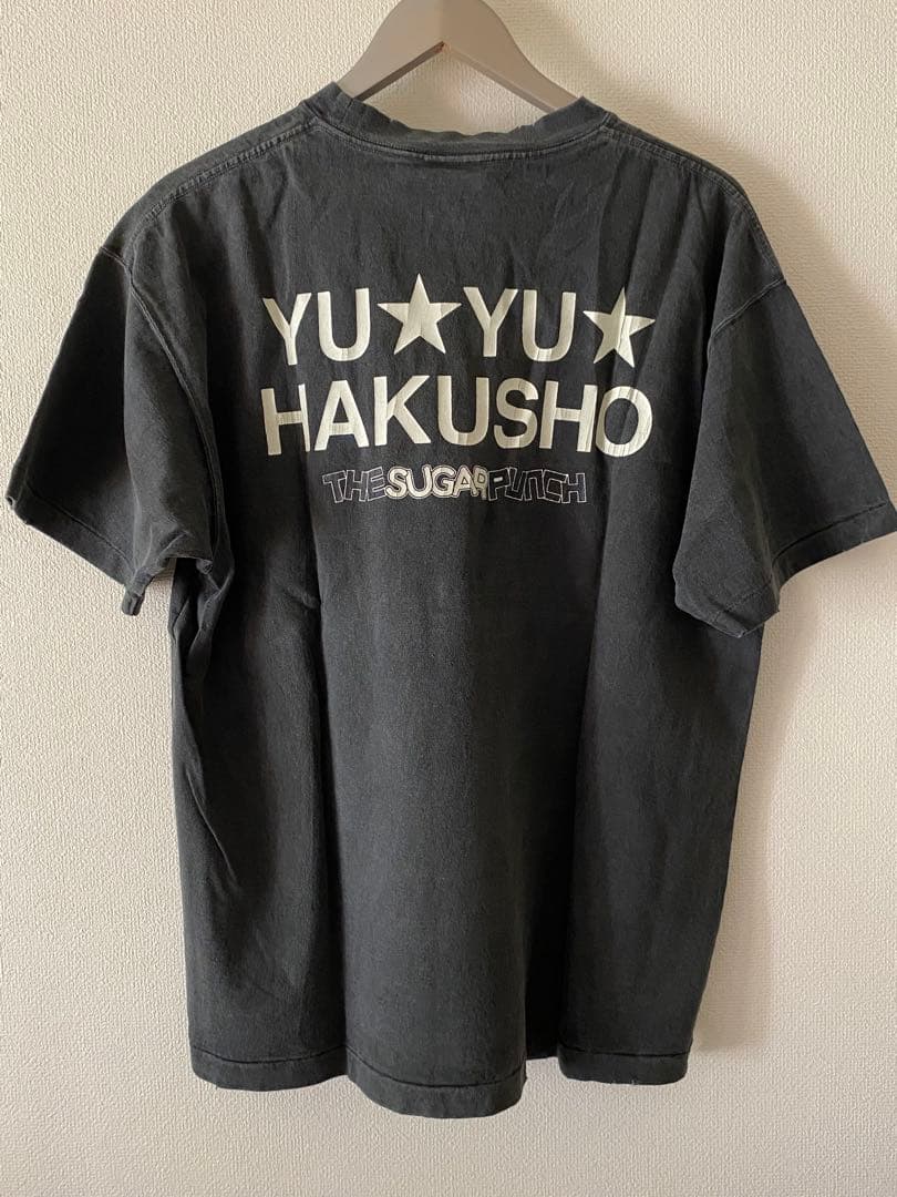 【歳末セール】★新品、タグ付★シュガーパンチ　幽遊白書　Tシャツ　クロ　メンズS