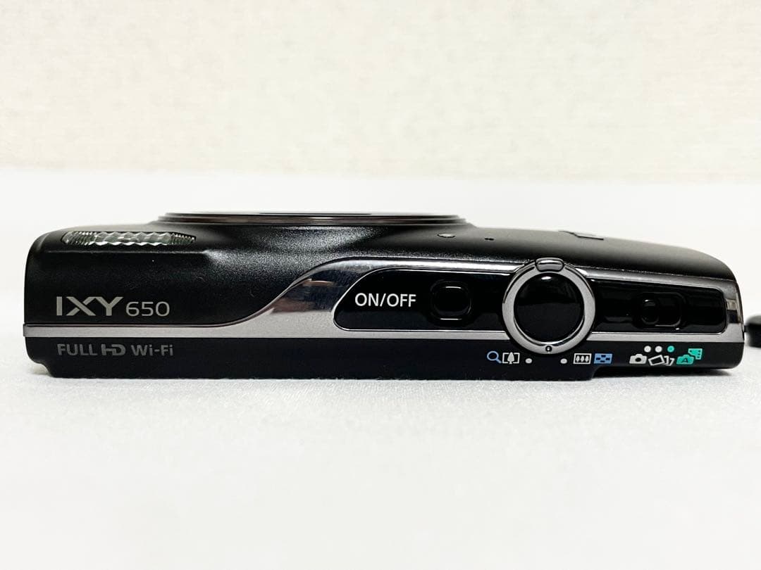 【美品・完動品】　Canon IXY 650 WIFi ブラック 動作確認済