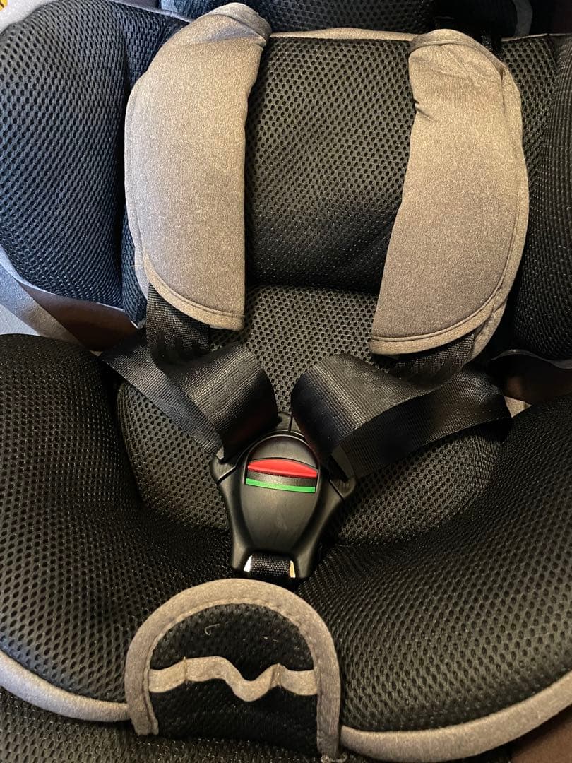 Nebio 車用チャイルドシート ブラウン ISOFIX対応