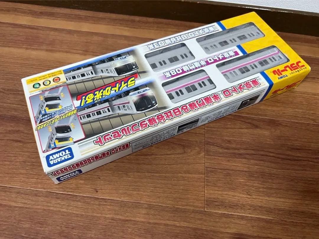 【未開封未使用品】東京メトロ半蔵門線08系＆日比谷線03系ダブルセットプラレール
