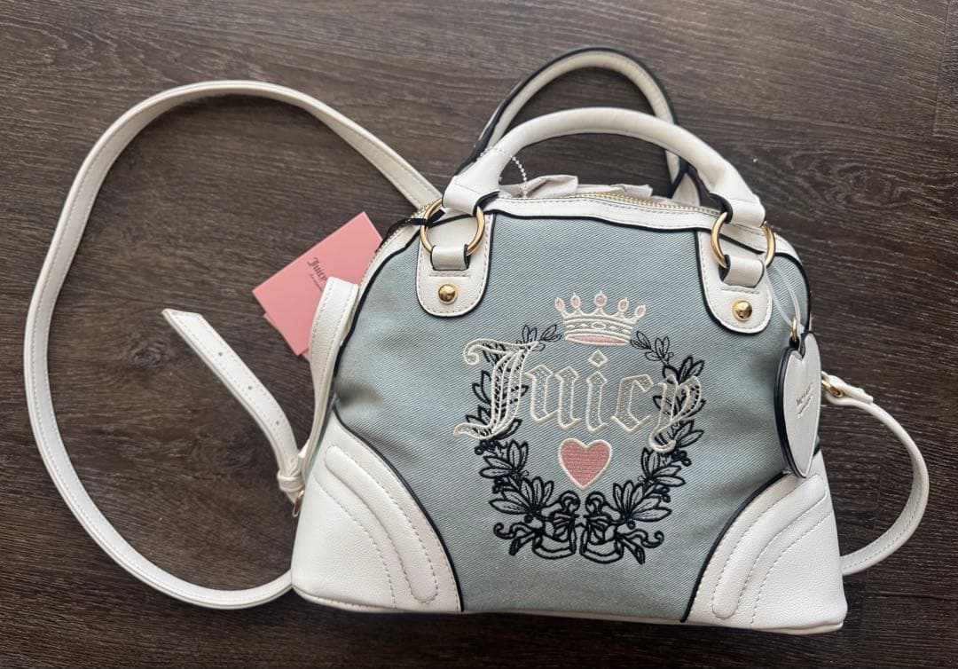 【新品】Juicy Couture ジューシークチュール デニムショルダーバッグ