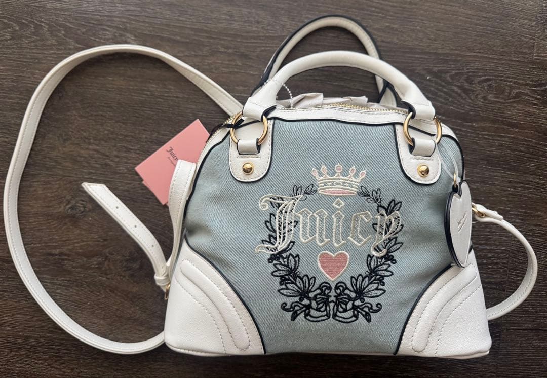 【新品】Juicy Couture ジューシークチュール デニムショルダーバッグ