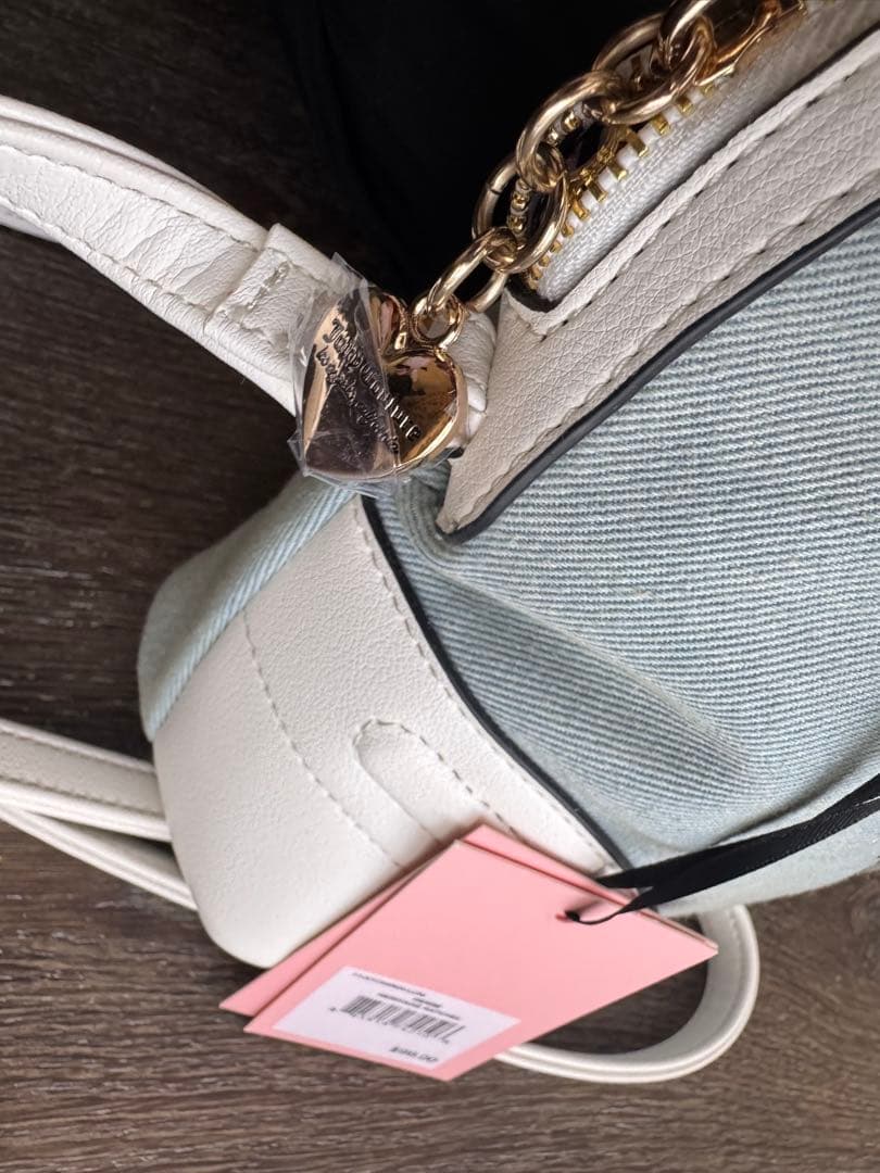 【新品】Juicy Couture ジューシークチュール デニムショルダーバッグ