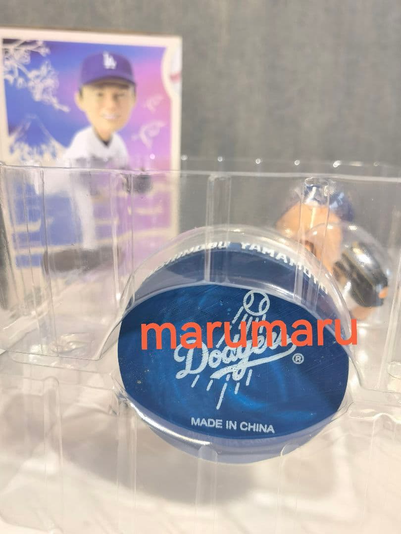 新品 山本由伸ボブルヘッド人形[本物] 6月13日ドジャーススタジアム限定配布②