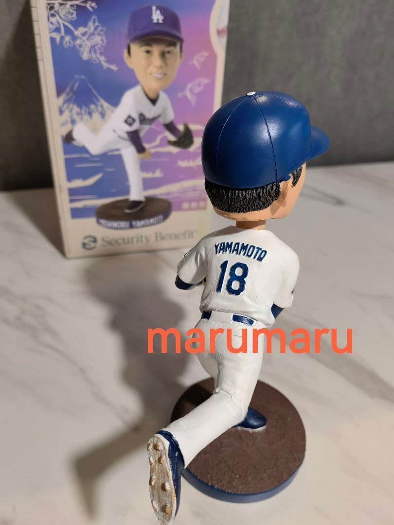 新品 山本由伸ボブルヘッド人形[本物] 6月13日ドジャーススタジアム限定配布②