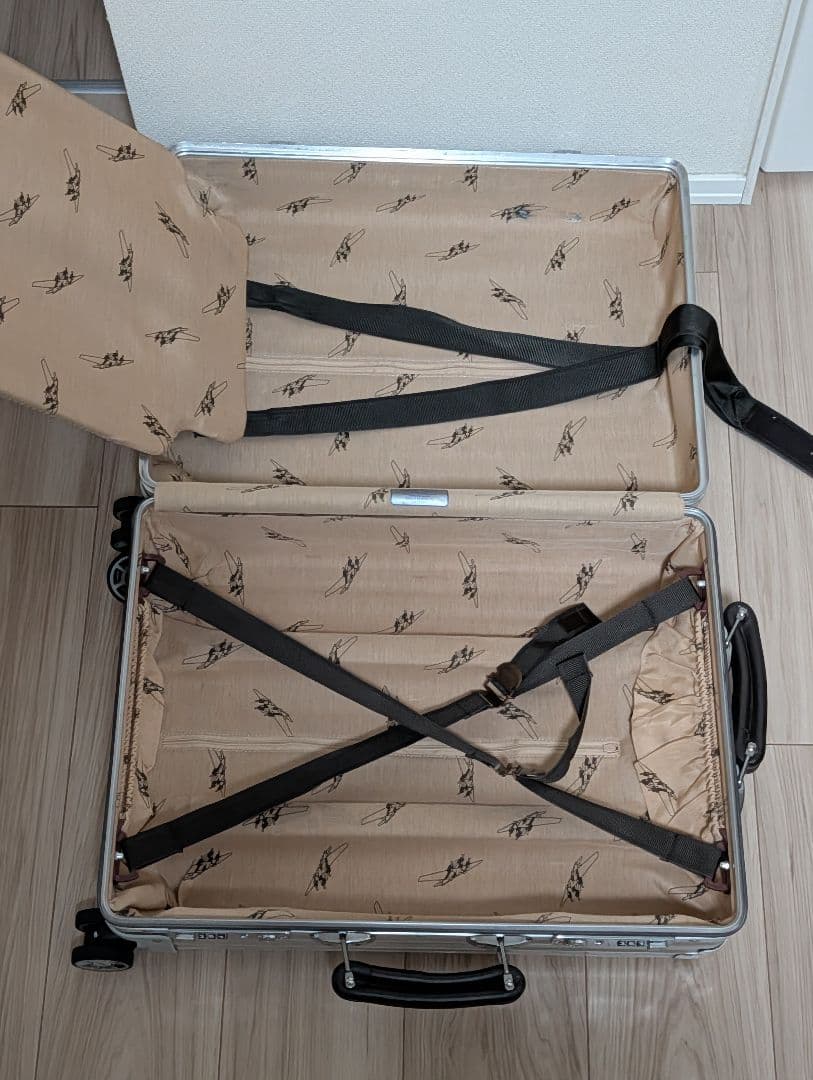 【廃盤・希少】RIMOWA クラシックフライト 33L 4輪 飛行機柄