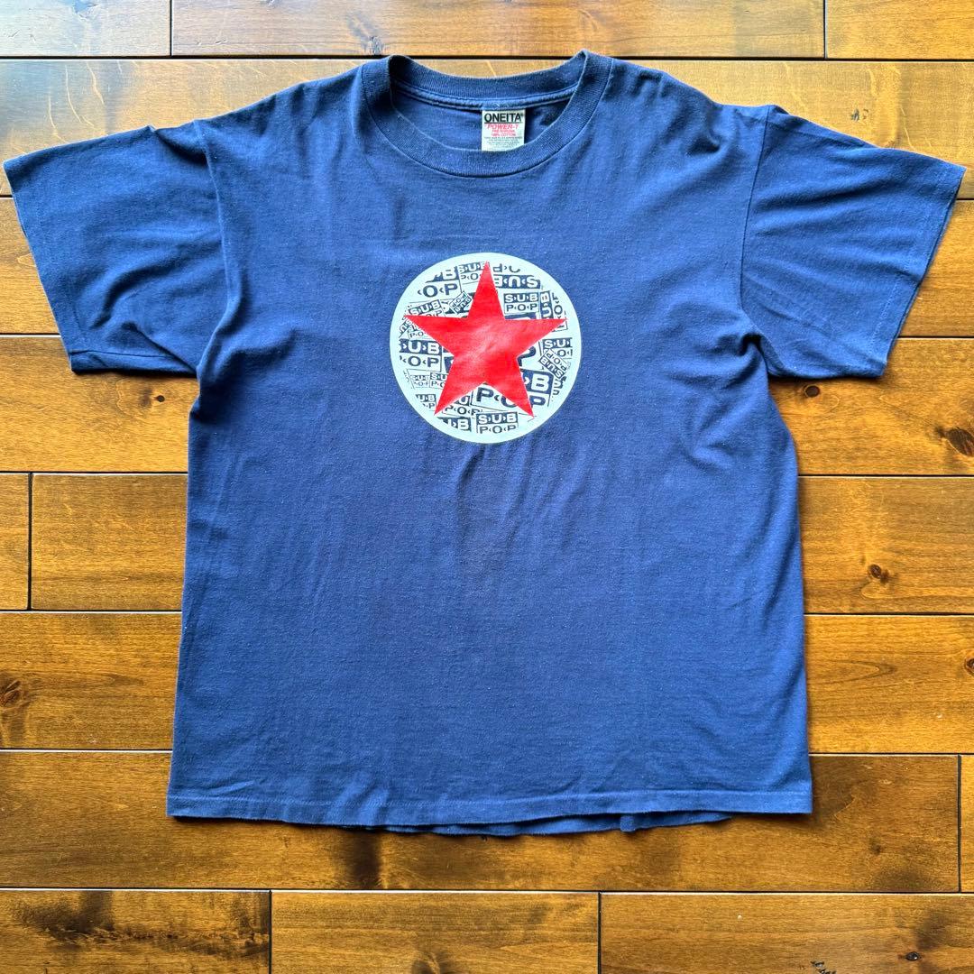 SUBPOP / L サイン入り 90s ヴィンテージ Tシャツ