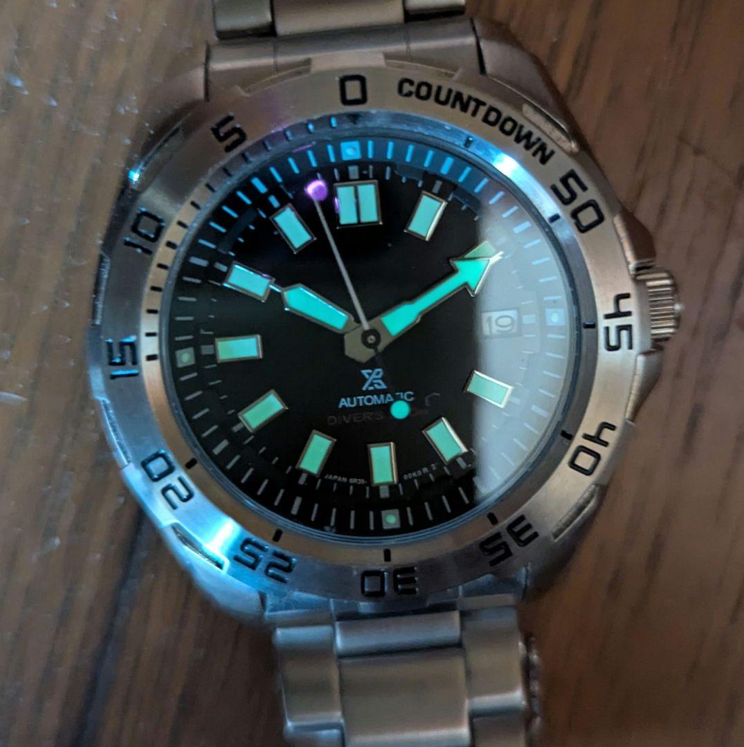 【てつや品】ノーロゴNH35カウントダウンベゼル