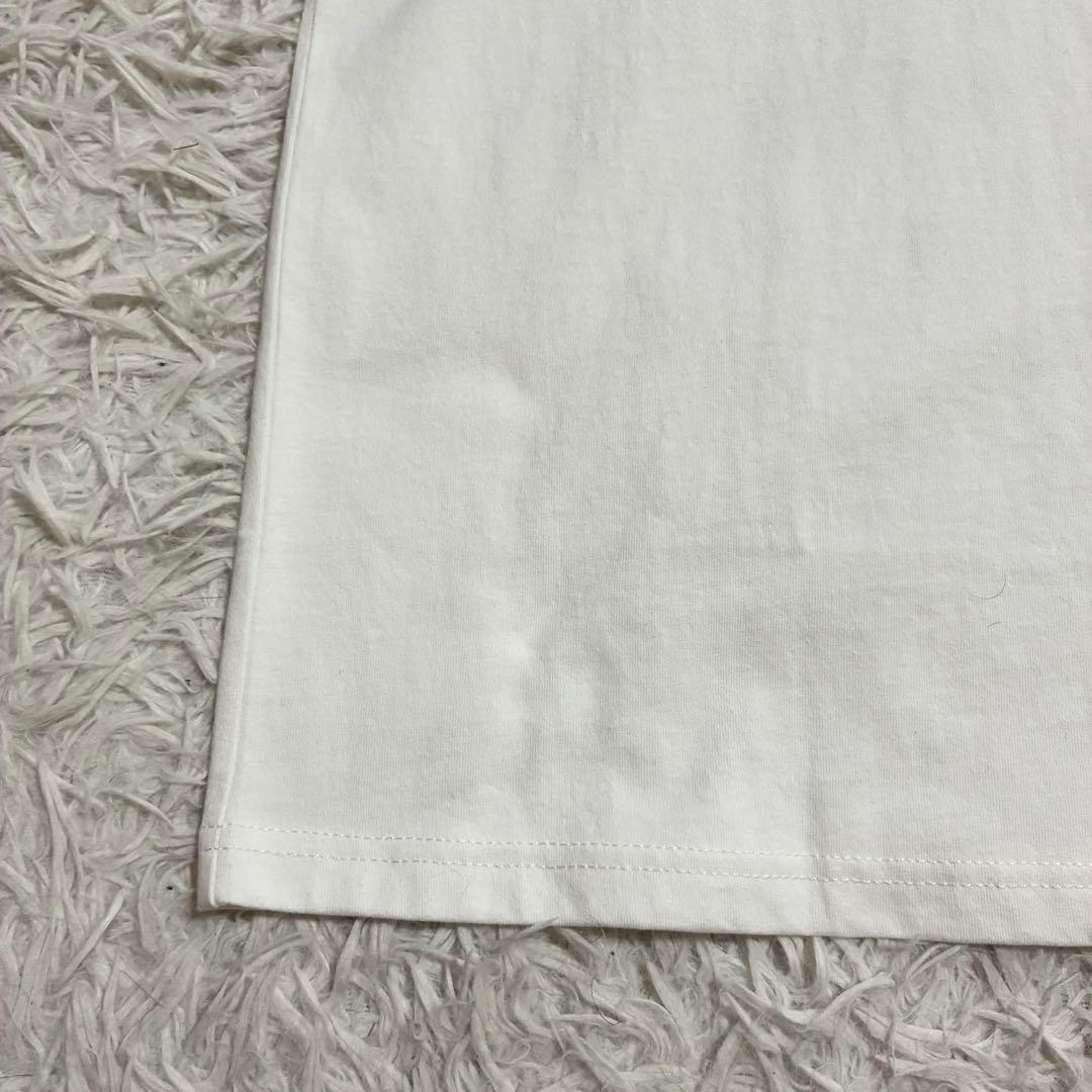 タグ付未使用品【DIESEL】Tシャツ カットソー 半袖 胸ロゴ刺繍 L