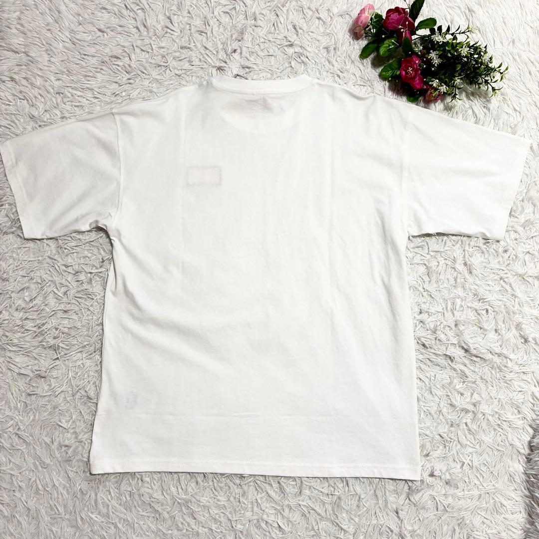 タグ付未使用品【DIESEL】Tシャツ カットソー 半袖 胸ロゴ刺繍 L