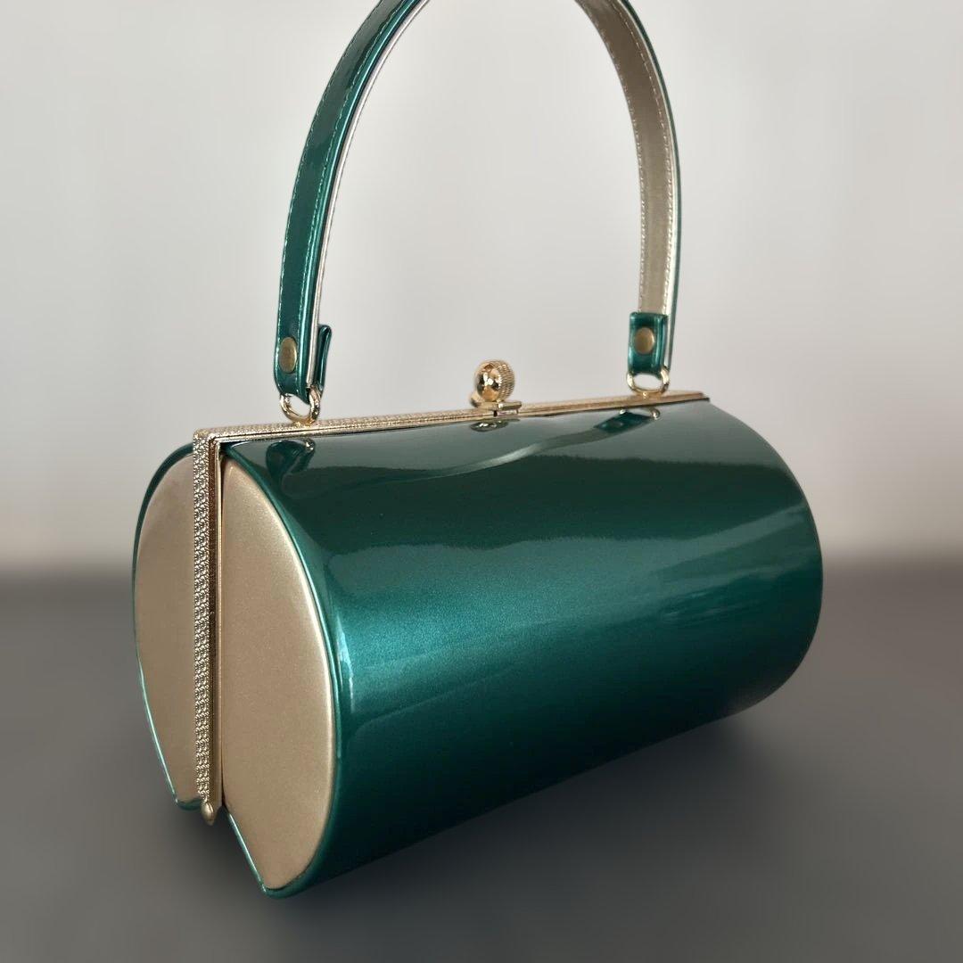 エナメル厚底草履バッグセット/NO.6