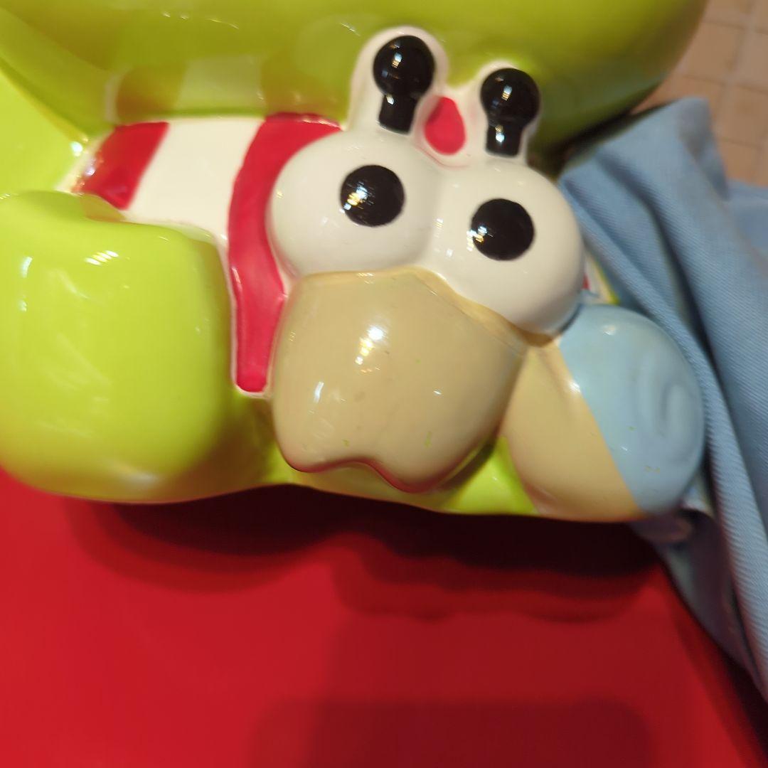 SANRIO・サンリオ・けろけろけろっぴ・当時物・陶器・貯金箱・大きめ・単品