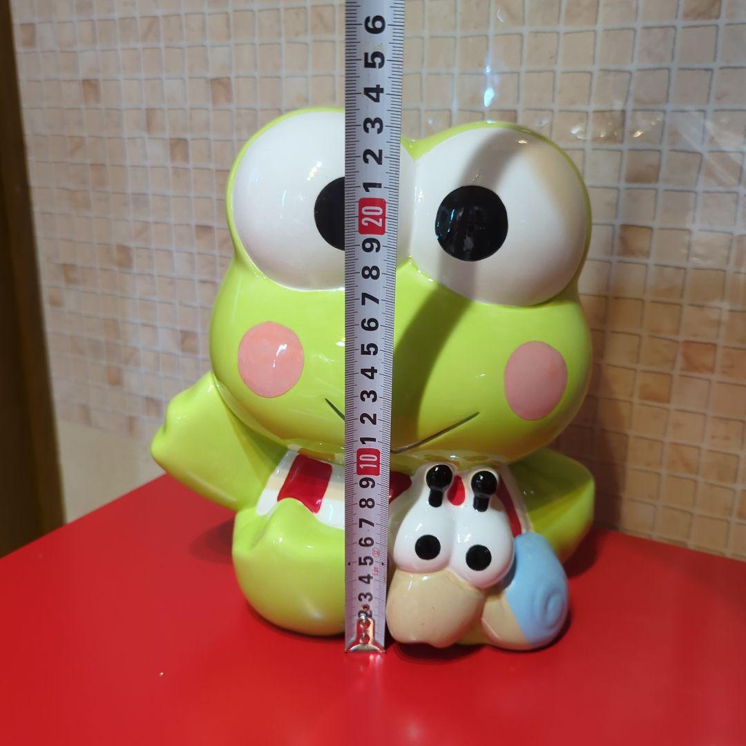 SANRIO・サンリオ・けろけろけろっぴ・当時物・陶器・貯金箱・大きめ・単品