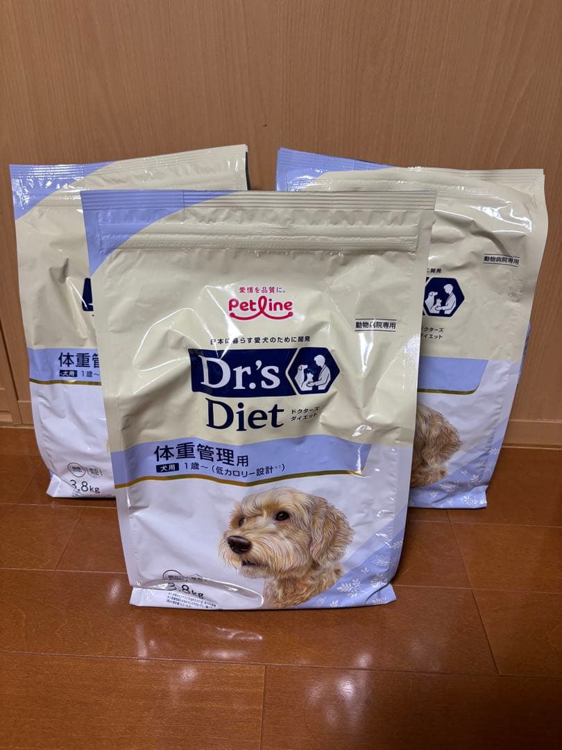 値引き可Dr's Diet 体重管理用ドライフード 3.8kg