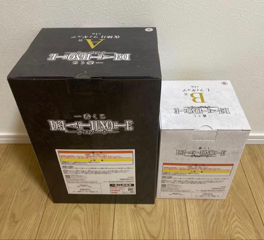 デスノート 一番くじ A賞 夜神月 B賞 Lフィギュア 2点セット