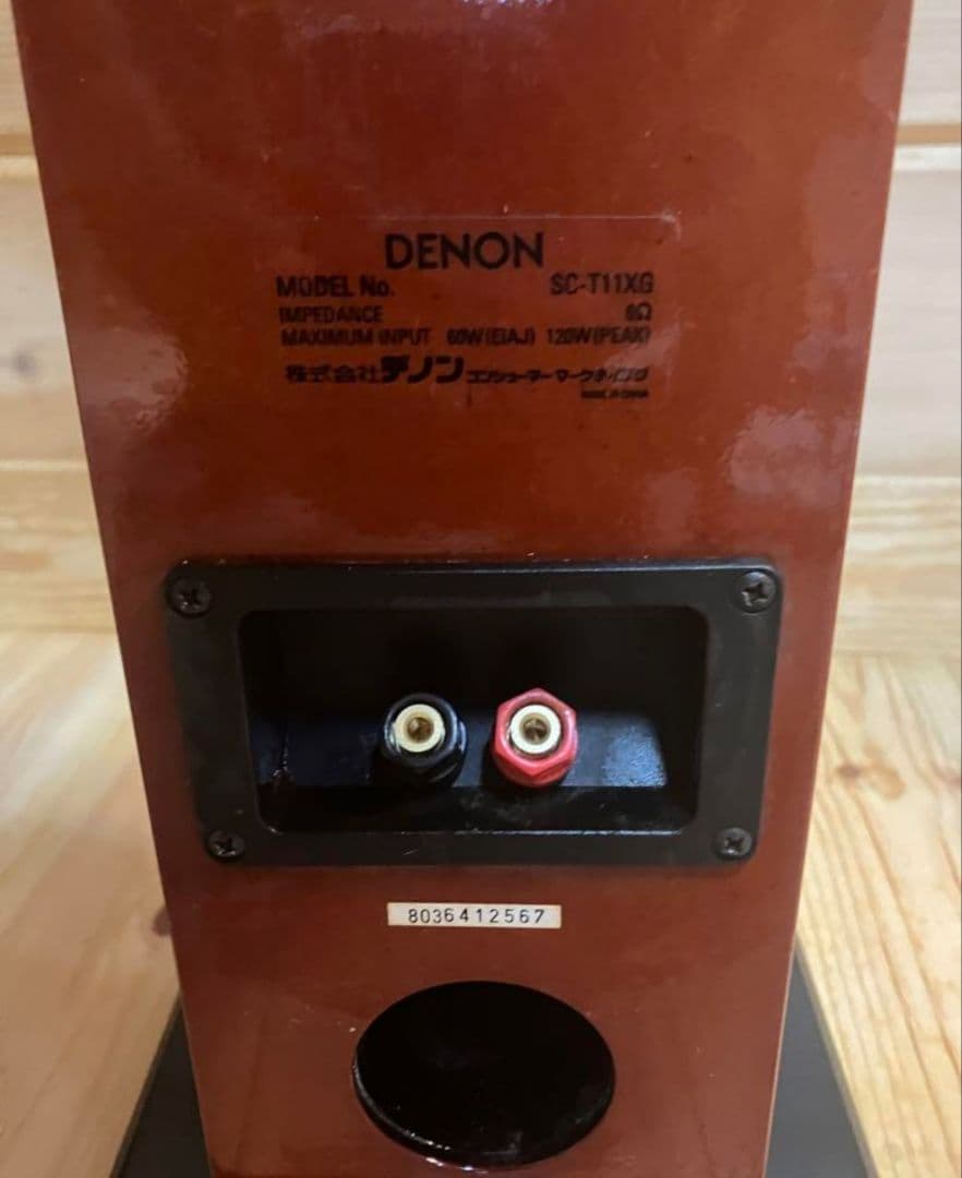 極美品DENON デノン SC-T11XG トールボーイスピーカー