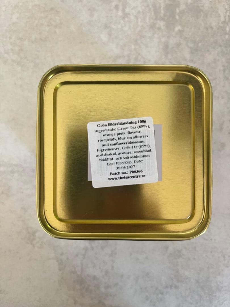 北欧紅茶　ロイヤルセーデルブレンド　100ｇ缶•リフィルセット