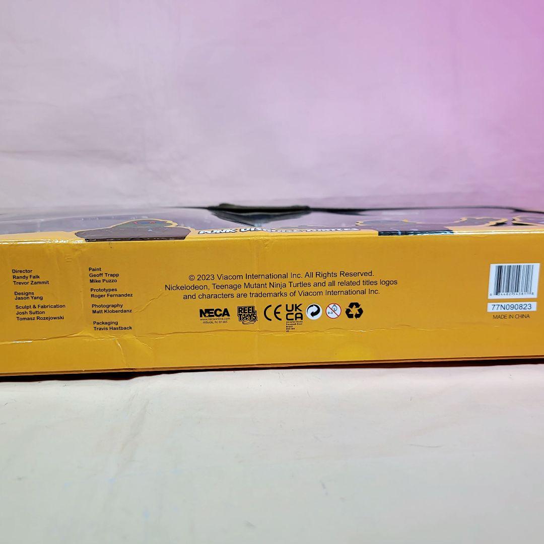 【NECA】新品 正規品 パンク・タートルズ TMNT フィギュア 4PK