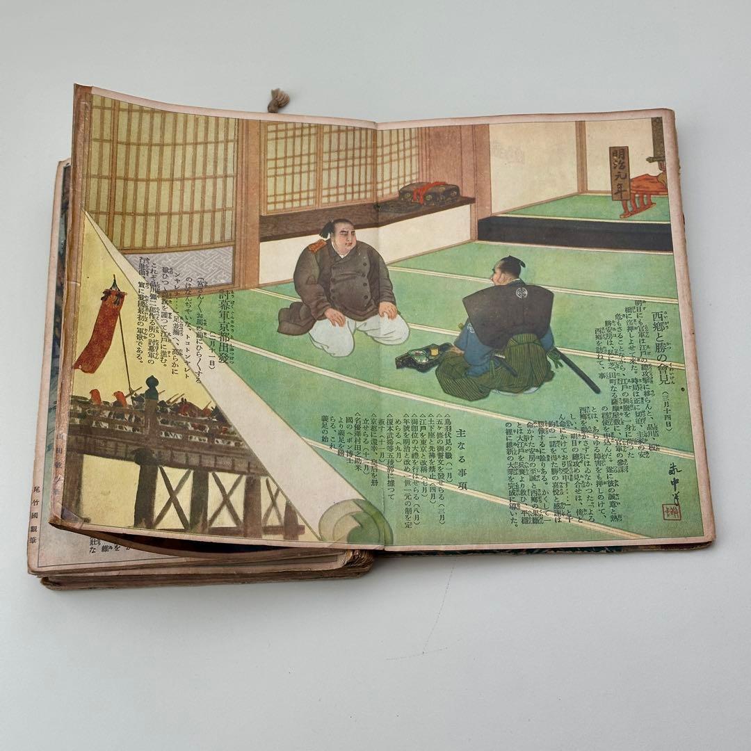 昭和6年 キング新年号 パノラマ画集 明治大正昭和　骨董品　アンティーク