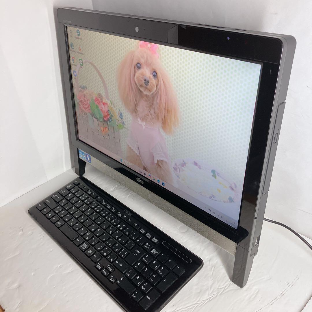 【大容量2TB】富士通 一体型パソコン ESPRIMO カメラDVD搭載