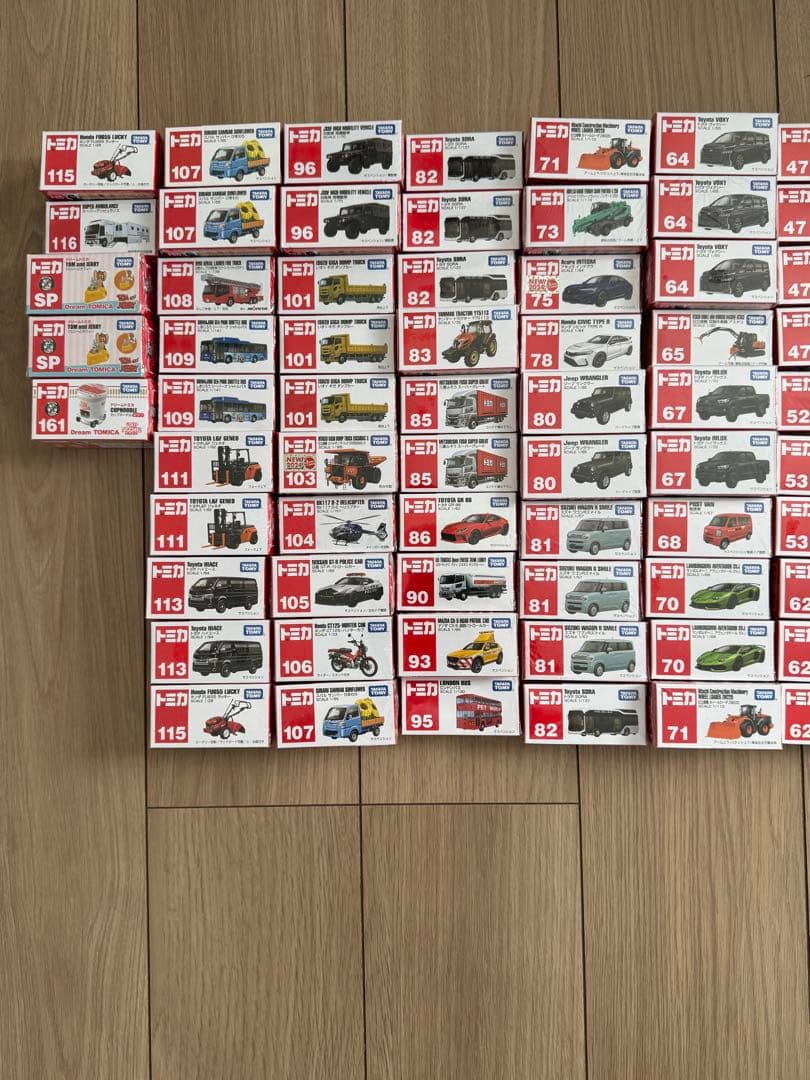 トミカ　まとめ売り 105点