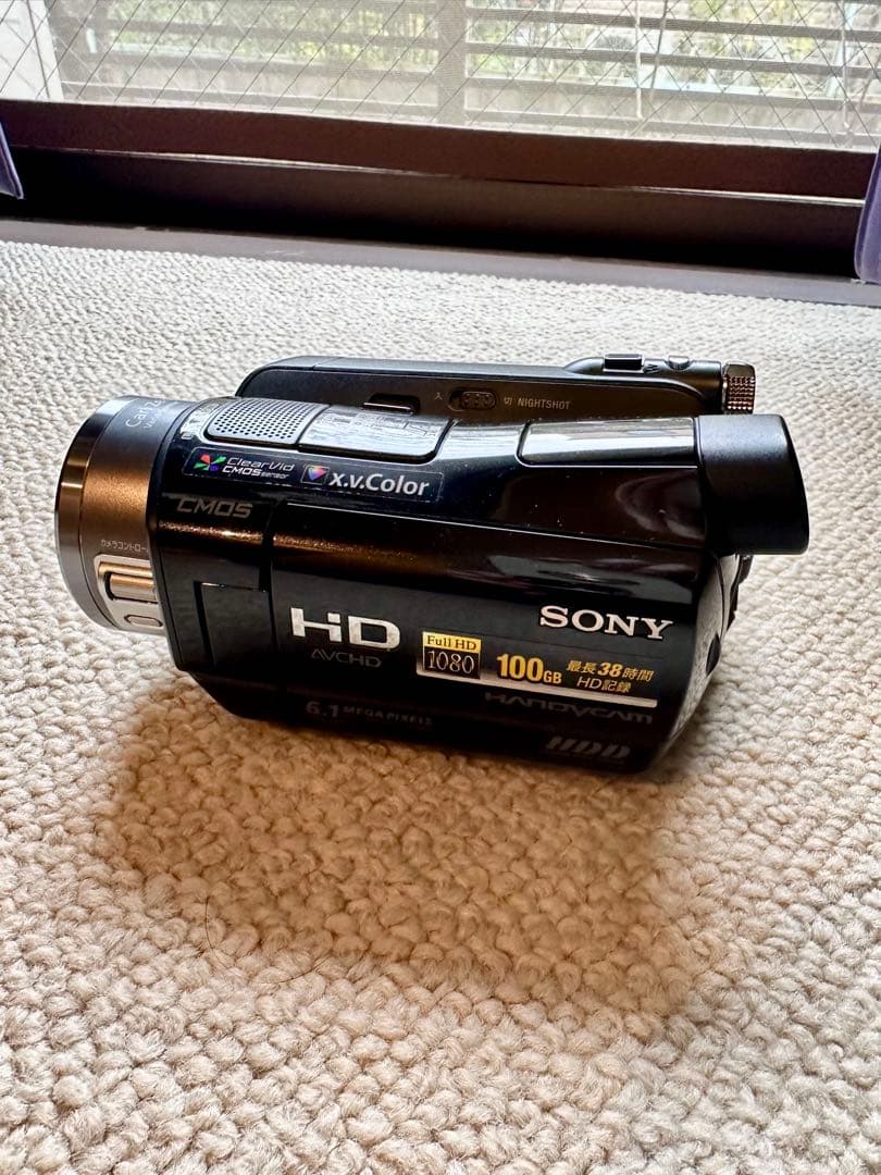 Sony HDR-SR8 ビデオカメラ 本体＋付属品完備