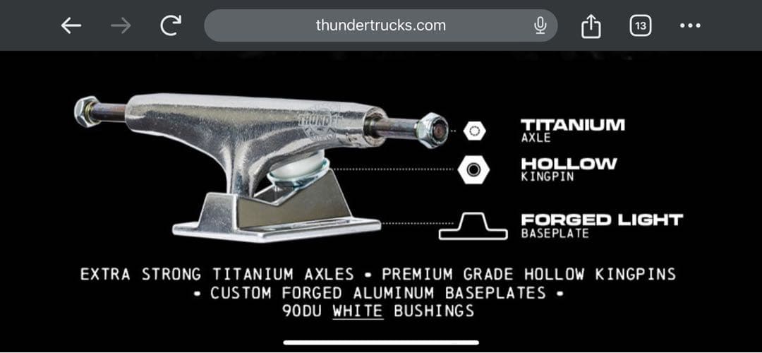THUNDER サンダー★ Titanium3 148