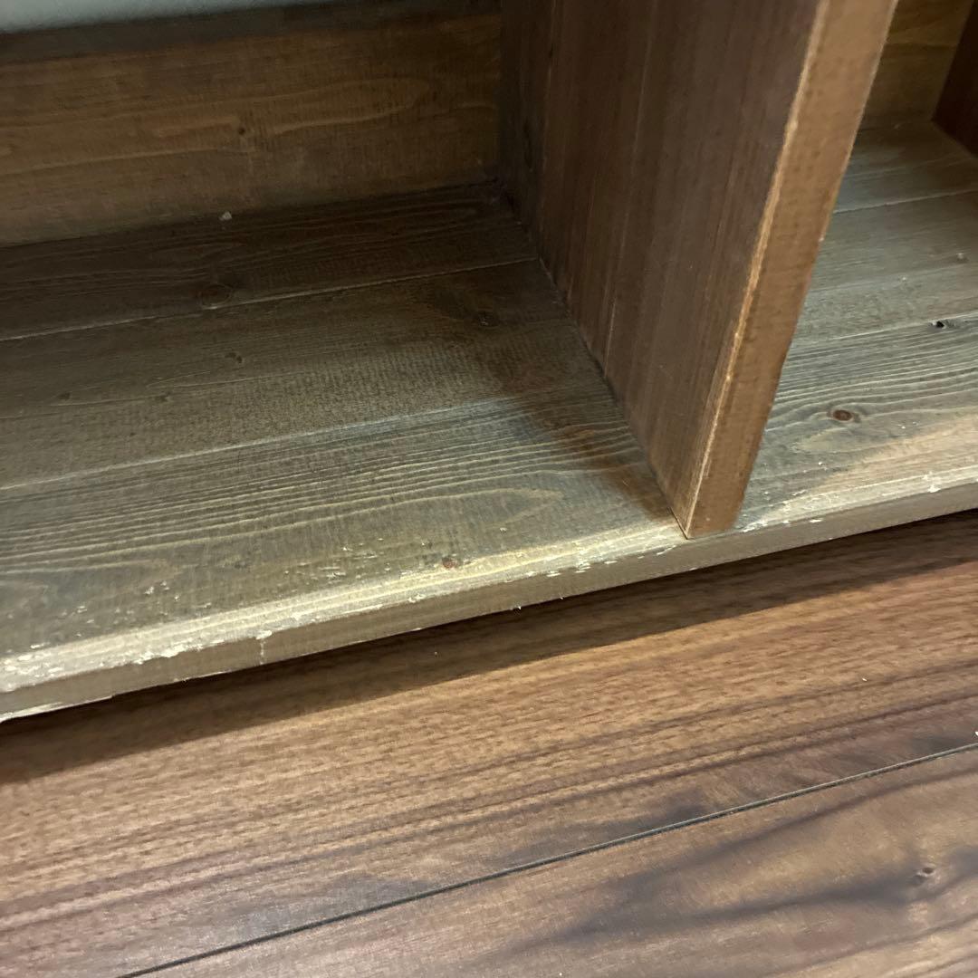 最終価格 モンテッソーリ 教具棚 絵本棚 ウォルナット