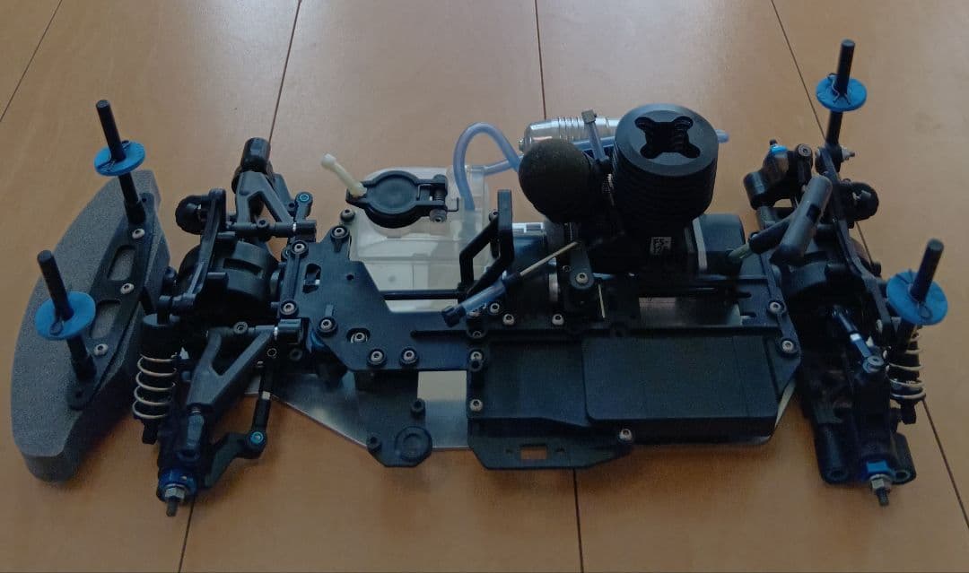 タミヤ エンジンRC 1/10 TG10-Mk.2 FN シャーシ