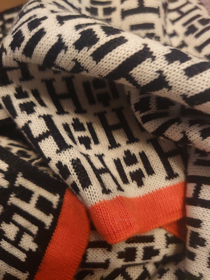 エルメス マフラー 確実 本物 ロゴ 暖かい 男女兼用