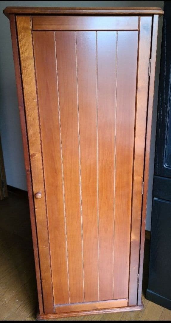 アンティーク棚　両面扉