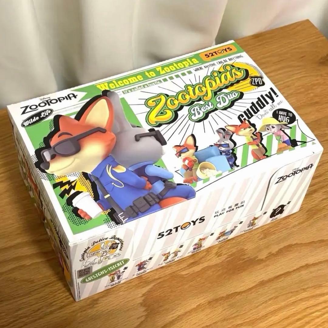 【新品】 ズートピア ベストパートナー 6個入りBOX フィギュア セミコンプ