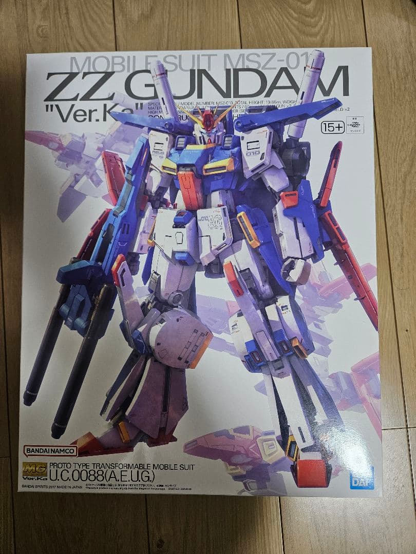 MG 1/100 ダブルゼータガンダム Ver.Ka